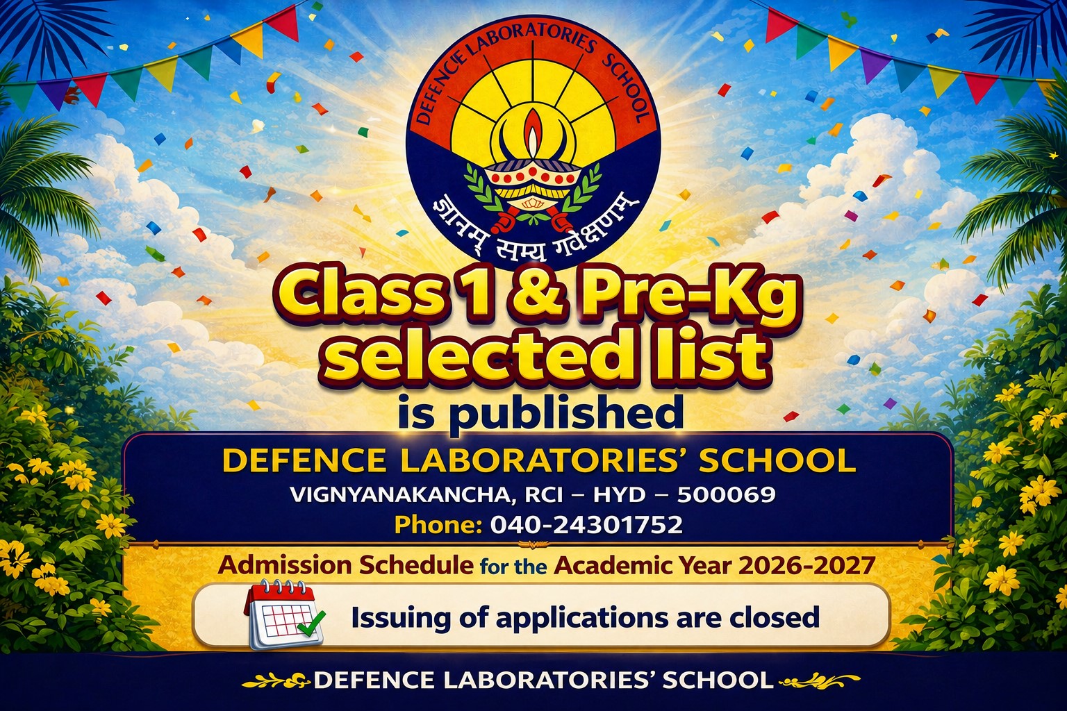Selection List Published
